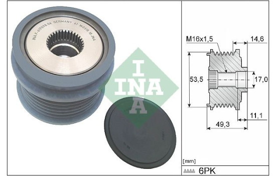 Roue libre dynamo 535036410 Ina