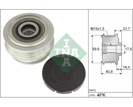 Roue libre dynamo 535037110 Ina