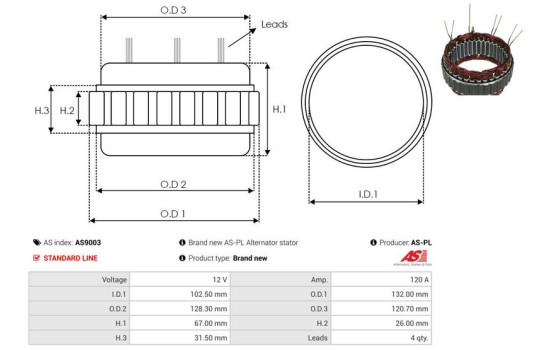 Stator, générateur, Image 2