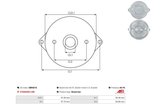 Couvercle du démarreur, carburateur, Image 3