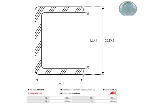 Kit de réparation, démarreur, Image 2