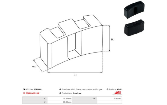 Kit de réparation, démarreur, Image 3