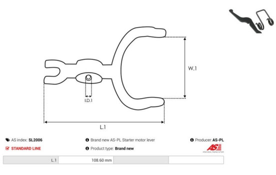 Kit de réparation, démarreur, Image 2