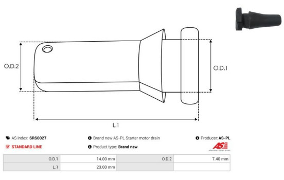 Kit de réparation, démarreur, Image 2