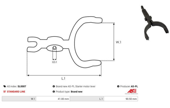 Kit de réparation, démarreur, Image 2