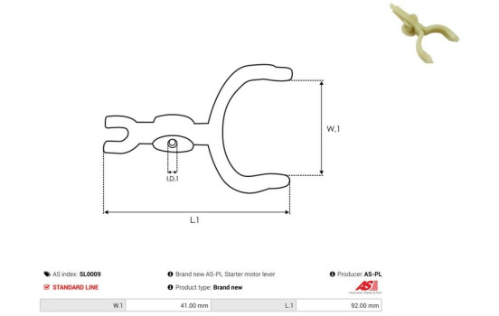 Kit de réparation, démarreur, Image 2