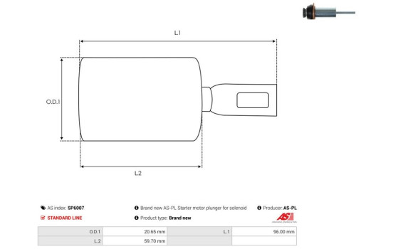 Kit de réparation, démarreur, Image 2
