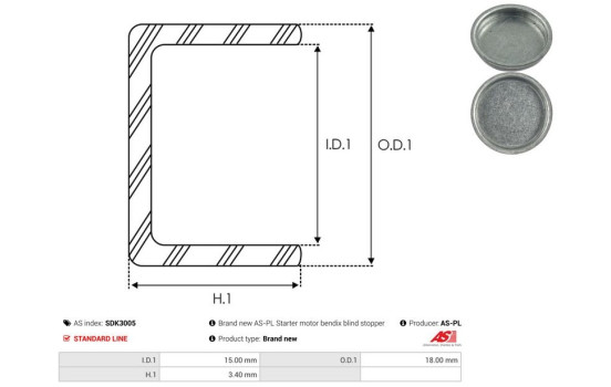 Kit de réparation, démarreur, Image 3