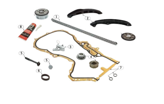 Kit de distribution par chaîne