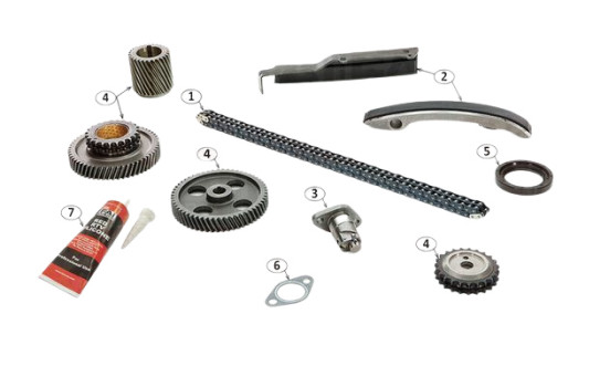 Kit de distribution par chaîne