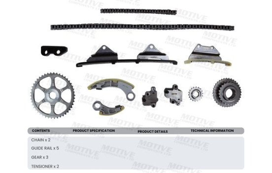 Kit de distribution par chaîne, Image 4