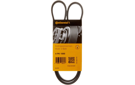 Courroie trapézoïdale à nervures 4PK1000 Contitech