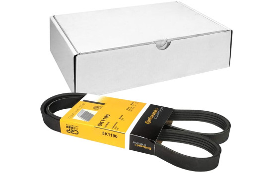 Courroie trapézoïdale à nervures 5PK1190 Contitech