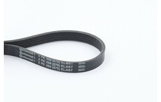 Courroie trapézoïdale à nervures 5PK694 ELAST Contitech, Image 2