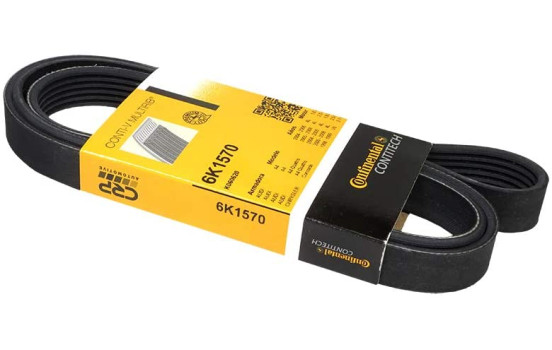 Courroie trapézoïdale à nervures 6PK1570 Contitech