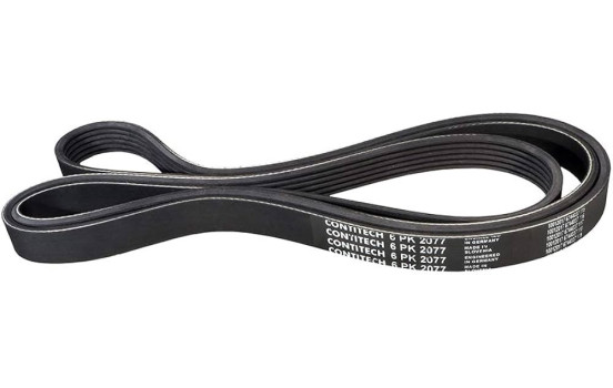 Courroie trapézoïdale à nervures 6PK2077 Contitech
