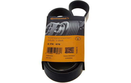 Courroie trapézoïdale à nervures 6PK976 Contitech