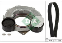 Jeu de courroies poly trapézoïdales