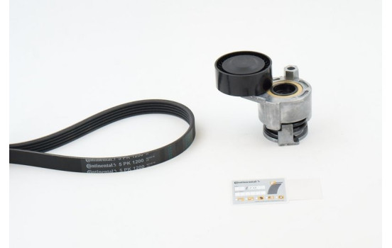 Jeu de courroies trapézoïdales à nervures 5PK1200K1 Contitech