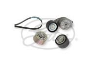 Jeu de courroies trapézoïdales à nervures FleetRunner™ Micro-V® Kit K0210PK1570HD Gates