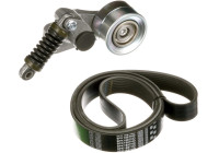Jeu de courroies trapézoïdales à nervures FleetRunner™ Micro-V® Kit K029PK1887HD Gates