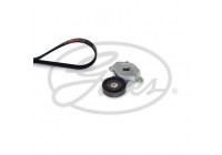 Jeu de courroies trapézoïdales à nervures Micro-V® Kit K014PK1155 Gates