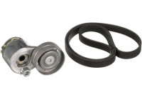 Jeu de courroies trapézoïdales à nervures Micro-V® Kit K015PK1123 Gates