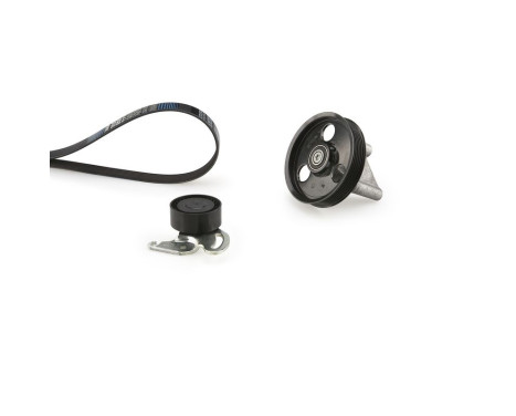 Jeu de courroies trapézoïdales à nervures Micro-V® Kit K015PK1133 Gates