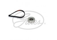 Jeu de courroies trapézoïdales à nervures Micro-V® Kit K015PK1138 Gates