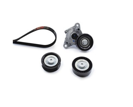 Jeu de courroies trapézoïdales à nervures Micro-V® Kit K015PK1810 Gates