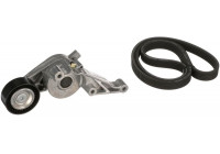 Jeu de courroies trapézoïdales à nervures Micro-V® Kit K016DPK1215 Gates