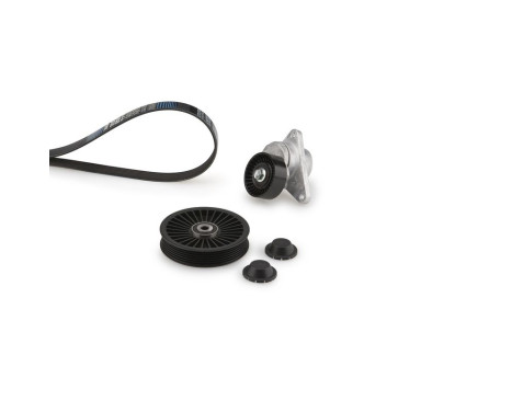 Jeu de courroies trapézoïdales à nervures Micro-V® Kit K016DPK1825 Gates