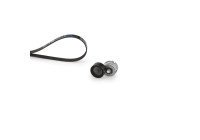 Jeu de courroies trapézoïdales à nervures Micro-V® Kit K016PK1028 Gates