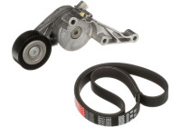 Jeu de courroies trapézoïdales à nervures Micro-V® Kit K016PK1053 Gates