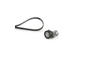 Jeu de courroies trapézoïdales à nervures Micro-V® Kit K016PK1088 Gates