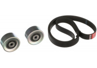 Jeu de courroies trapézoïdales à nervures Micro-V® Kit K016PK1123 Gates