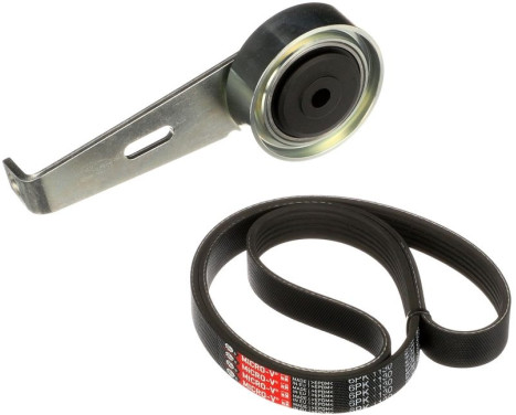 Jeu de courroies trapézoïdales à nervures Micro-V® Kit K016PK1130 Gates