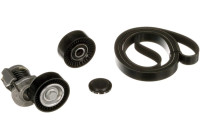 Jeu de courroies trapézoïdales à nervures Micro-V® Kit K016PK1580XS Gates