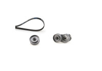 Jeu de courroies trapézoïdales à nervures Micro-V® Kit K016PK1590XS Gates