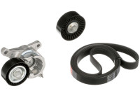 Jeu de courroies trapézoïdales à nervures Micro-V® Kit K016PK1708 Gates