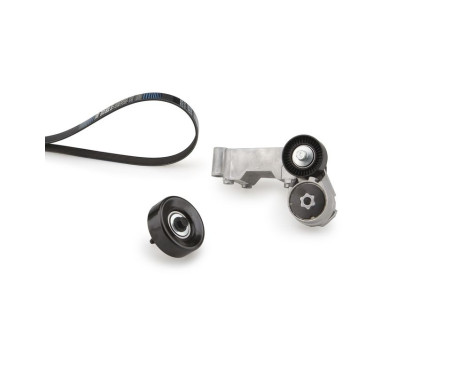 Jeu de courroies trapézoïdales à nervures Micro-V® Kit K016PK1718 Gates