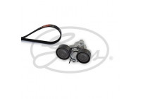Jeu de courroies trapézoïdales à nervures Micro-V® Kit K016PK1780 Gates