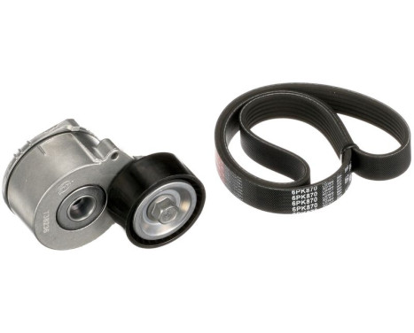 Jeu de courroies trapézoïdales à nervures Micro-V® Kit K016PK870 Gates