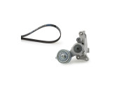Jeu de courroies trapézoïdales à nervures Micro-V® Kit K017PK1515 Gates