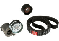 Jeu de courroies trapézoïdales à nervures Micro-V® Kit K017PK1785 Gates