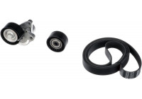 Jeu de courroies trapézoïdales à nervures Micro-V® Kit K017PK1973 Gates