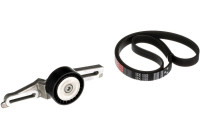 Jeu de courroies trapézoïdales à nervures Micro-V® Kit K025PK1023 Gates