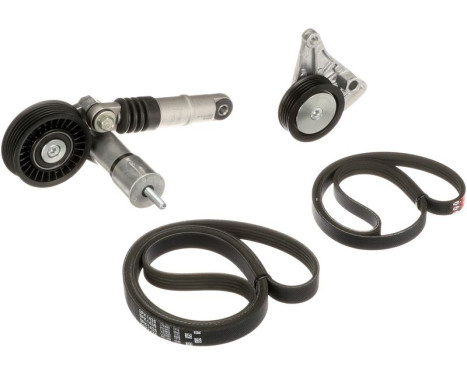 Jeu de courroies trapézoïdales à nervures Micro-V® Kit K025PK1435 Gates