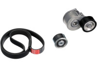 Jeu de courroies trapézoïdales à nervures Micro-V® Kit K026PK1153 Gates
