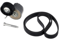 Jeu de courroies trapézoïdales à nervures Micro-V® Kit K026PK1320 Gates